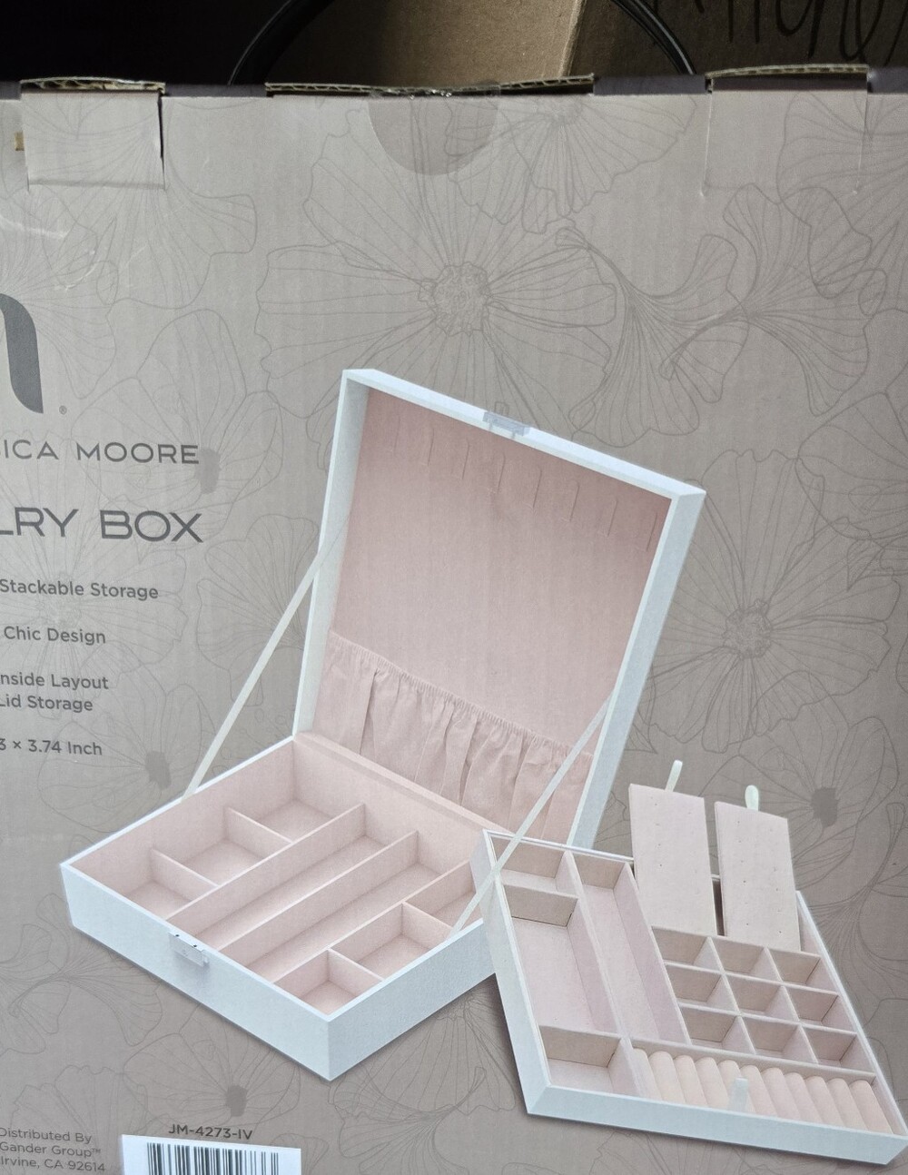 Jessica moore jewelry box pink NEW!